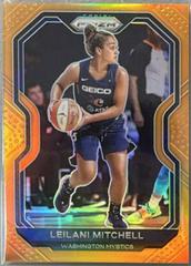 Leilani Mitchell [Orange Prizm] #3 Basketball Cards 2021 Panini Prizm WNBA Prices