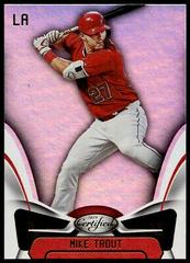 Mike Trout Baseball Cards 2019 Panini Chronicles Certified Prices