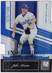 Jake Arrieta [Aspirations Auto] Baseball Cards 2007 Donruss Elite Extra Edition Prices