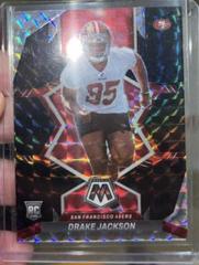 Drake Jackson [Choice Black Gold] #394 Football Cards 2022 Panini Mosaic Prices
