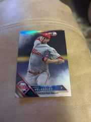 Vince Velasquez [Refractor] Baseball Cards 2016 Topps Chrome Update Prices