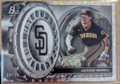 Jackson Merrill [Ice] #TV-13 Baseball Cards 2023 Bowman Platinum Treasures in the Vault Prices