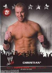 Christian #TT4 Wrestling Cards 2009 Topps WWE Town Prices