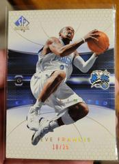 Steve Francis Basketball Cards 2004 SP Authentic Prices