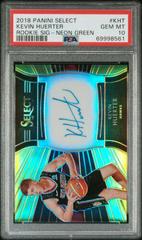 Kevin Huerter [Neon Green] Basketball Cards 2018 Panini Select Rookie Signatures Prices