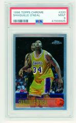 Shaquille O'Neal Basketball Cards 1996 Topps Chrome Prices