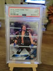 AJ Styles [Silver] #102 Wrestling Cards 2016 Topps WWE Then Now Forever Prices