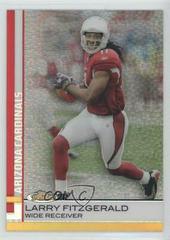 Larry Fitzgerald [Refractor] #1 Football Cards 2009 Topps Finest Prices