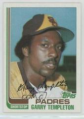 Garry Templeton #119T Baseball Cards 1982 Topps Traded Prices