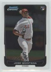 Jose Quintana Baseball Cards 2012 Bowman Chrome Draft Prices