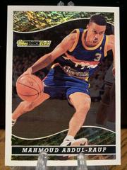 Mahmoud Abdul-Rauf #13 Basketball Cards 1993 Topps Black Gold Prices