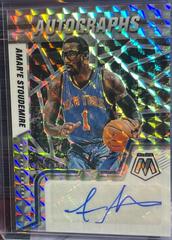 Amar'e Stoudemire Basketball Cards 2021 Panini Mosaic Autographs Prices