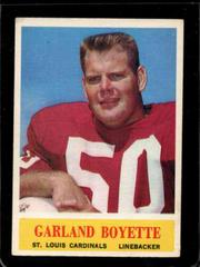 Garland Boyette Football Cards 1964 Philadelphia Prices