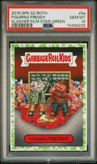 Figuring FREDDY [Green] #5a Garbage Pail Kids Revenge of the Horror-ible Prices