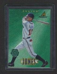 Chipper Jones [Artist's Proof] #123 Baseball Cards 1997 New Pinnacle Prices
