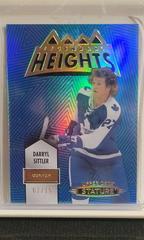 Darryl Sittler [Autograph Green] #LH-4 Hockey Cards 2021 Upper Deck Stature Legendary Heights Prices