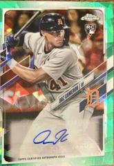 Daz Cameron [Green] #RA-DCA Baseball Cards 2021 Topps Chrome Update Sapphire Rookie Autographs Prices