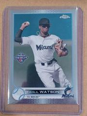 Kahlil Watson #PDC-104 Baseball Cards 2022 Topps Pro Debut Chrome Prices