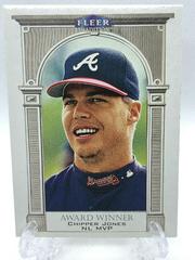 Chipper Jones [Award Winner] #440 Baseball Cards 2000 Fleer Prices