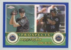 Aaron Heilman, Jose Reyes [Refractor] #440 Baseball Cards 2003 Topps Chrome Prices