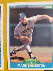 Mark Langston #161 Baseball Cards 1989 Score Prices