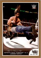 Seth Rollins [Bronze] #48 Wrestling Cards 2016 Topps WWE Road to Wrestlemania Prices