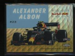 Alexander Albon [Gold Wave] #54W-4 Racing Cards 2020 Topps Chrome Formula 1 1954 World on Wheels Prices