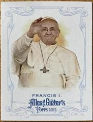 Pope Francis I [Mini Baseball Back] Baseball Cards 2013 Topps Allen & Ginter Prices