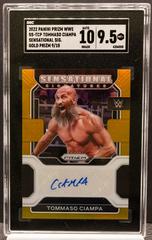 Tommaso Ciampa [Gold Prizm] Wrestling Cards 2022 Panini Prizm WWE Sensational Signatures Prices