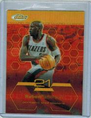 Ruben Patterson Gold Refractor #71 Basketball Cards 2002 Finest Prices