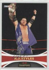 AJ Styles Wrestling Cards 2009 TriStar TNA Impact Prices