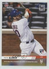 Pete Alonso Baseball Cards 2019 Topps Now Card of the Month Prices
