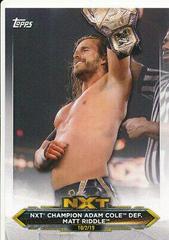 Adam Cole, Matt Riddle #33 Wrestling Cards 2020 Topps WWE NXT Prices