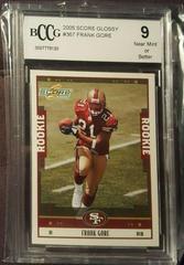 Frank Gore [Glossy] #367 Football Cards 2005 Panini Score Prices