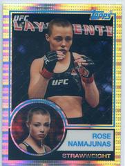 Rose Namajunas [Pulsar] #UFC83-RN Ufc Cards 2018 Topps UFC Chrome 1983 Prices