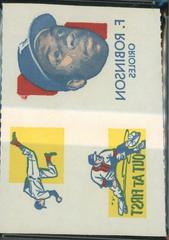 Frank Robinson [Action Players] Baseball Cards 1971 Topps Tattoos Perforated Panel Prices