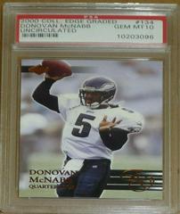 Donovan McNabb [Uncirculated] #134 Football Cards 2000 Collector's Edge Graded Prices