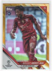 Bright Arrey Mbi [Orange] Soccer Cards 2021 Topps UEFA Champions League Prices