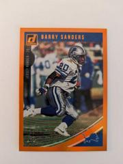 Barry Sanders [Jersey Number] #102 Football Cards 2018 Donruss Prices