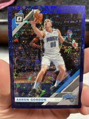 Aaron Gordon [Fast Break Blue] #25 Basketball Cards 2019 Panini Donruss Optic Prices