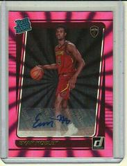 Evan Mobley [Signatures Pink Laser] Basketball Cards 2021 Panini Donruss Prices