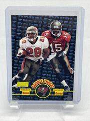Warrick Dunn, Jacquez Green #DT4 Football Cards 1998 Stadium Club Double Threat Prices