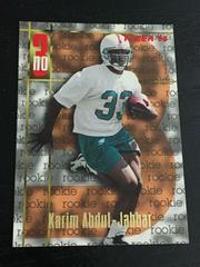 Karim Abdul Jabbar Football Cards 1996 Fleer Prices