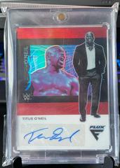 Titus O'Neil [Red] #FX-TON Wrestling Cards 2022 Panini Chronicles WWE Flux Autographs Prices