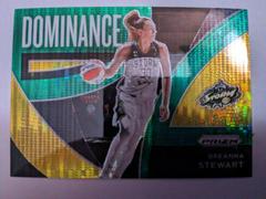 Breanna Stewart [Green Pulsar] #15 Basketball Cards 2022 Panini Prizm WNBA Dominance Prices