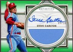 Steve Carlton [Green] Baseball Cards 2022 Topps Definitive Definitive Autograph Relic Collection Prices