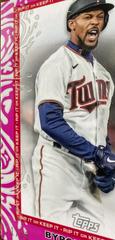 Byron Buxton [Fuchsia] #3 Baseball Cards 2022 Topps Rip Prices