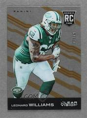 Leonard Williams [Hands Down Gold] #107 Football Cards 2015 Panini Clear Vision Prices