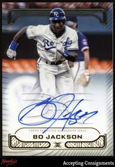 Bo Jackson #DIA-BO Baseball Cards 2023 Topps Definitive Defining Images Autograph Collection Prices