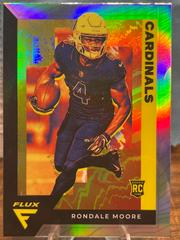 Rondale Moore [Silver] #FX-20 Football Cards 2021 Panini Chronicles Flux Rookies Prices